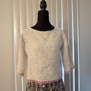Multicolor Speckled Women's Top
